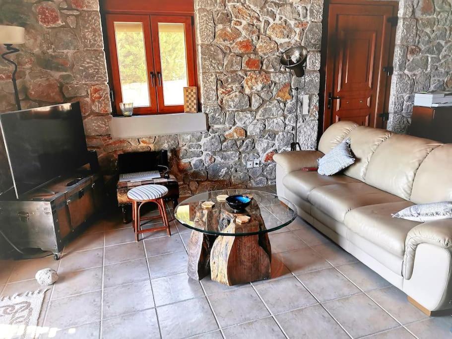 Villa Mavri Ruhige Private Pool Villa, Meerblick Agia Paraskevi  Bagian luar foto