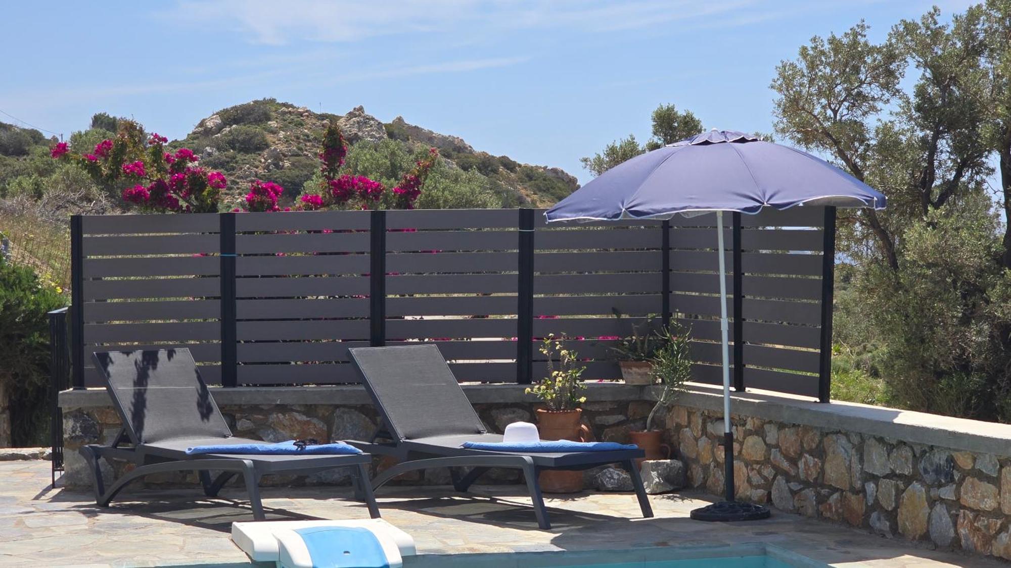 Villa Mavri Ruhige Private Pool Villa, Meerblick Agia Paraskevi  Bagian luar foto